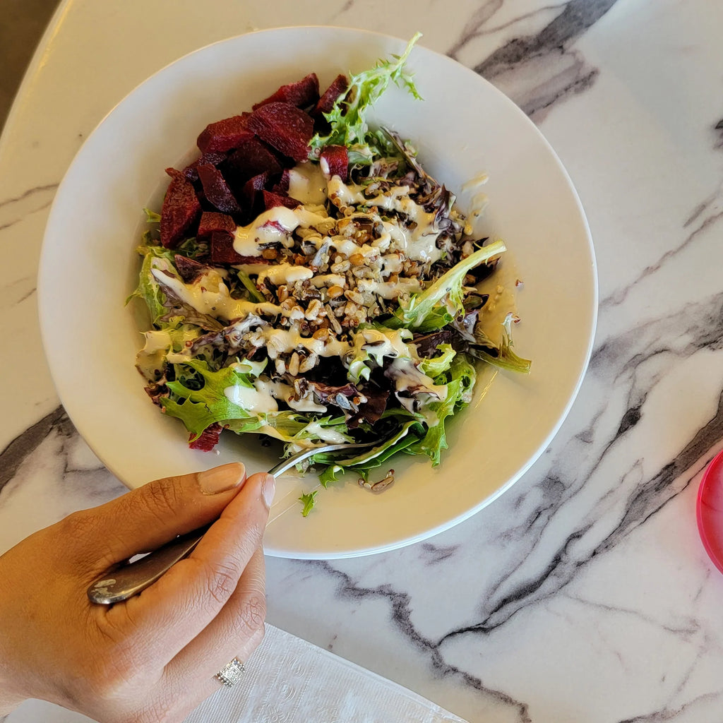 Colorful, Crunchy, and Packed with Goodness: Meet Our 5-Grain Beet Salad