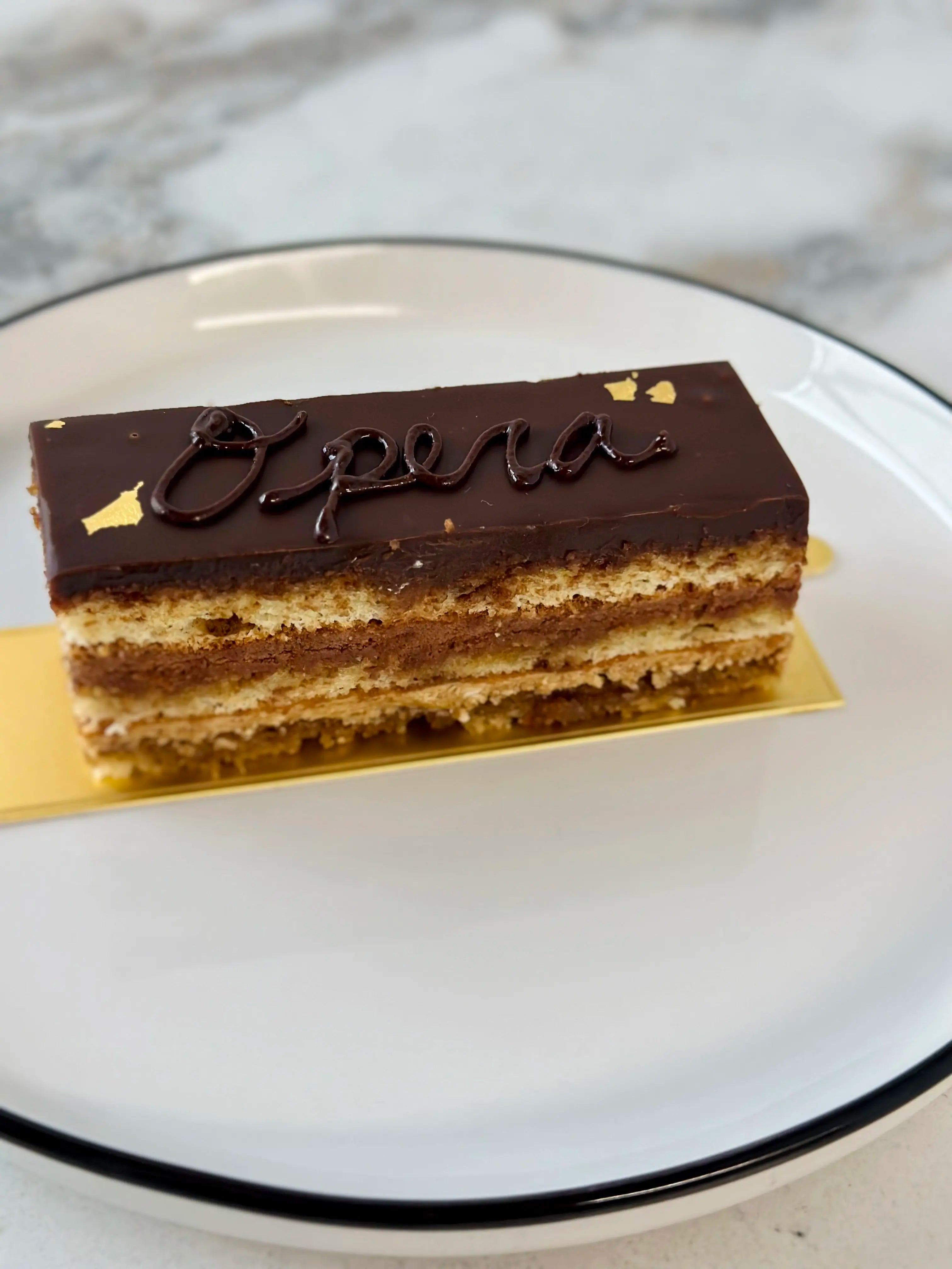Homemade] French opera cake, just because : r/Baking