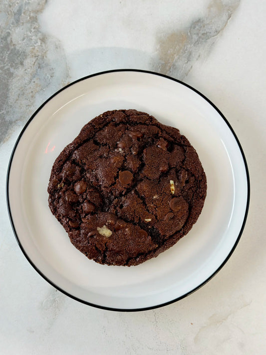 Mint Double Chocolate Chip Cookie