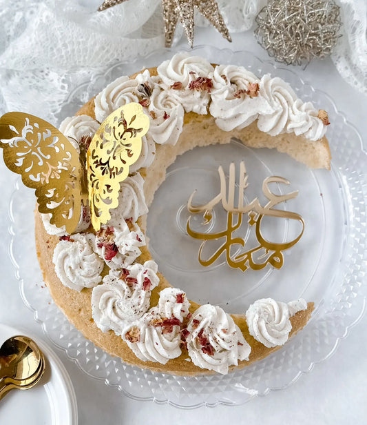 Eid Crescent Cake