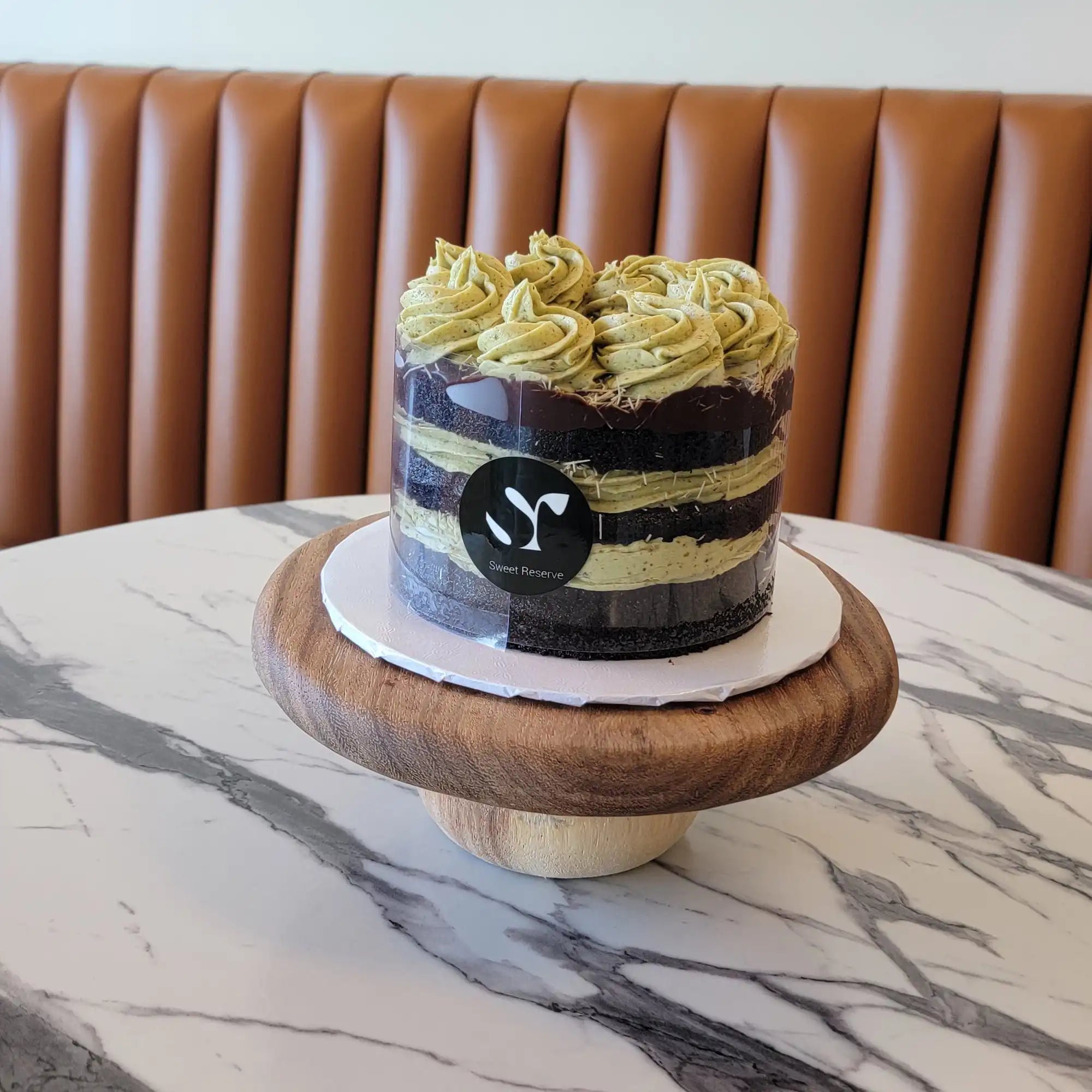 Dubai Cake – Chocolate Cake with In-House Pistachio Cream